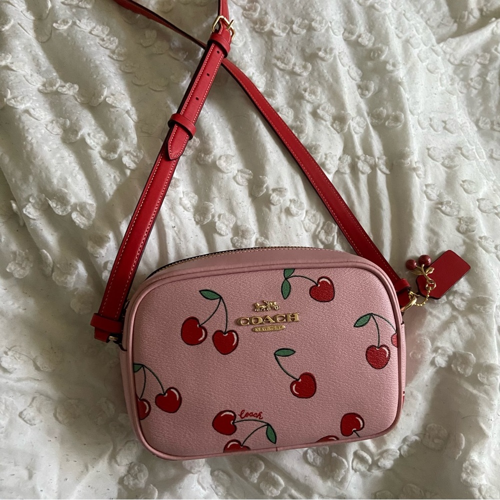 Mini Jamie Camera Bag Cherry Print🍒